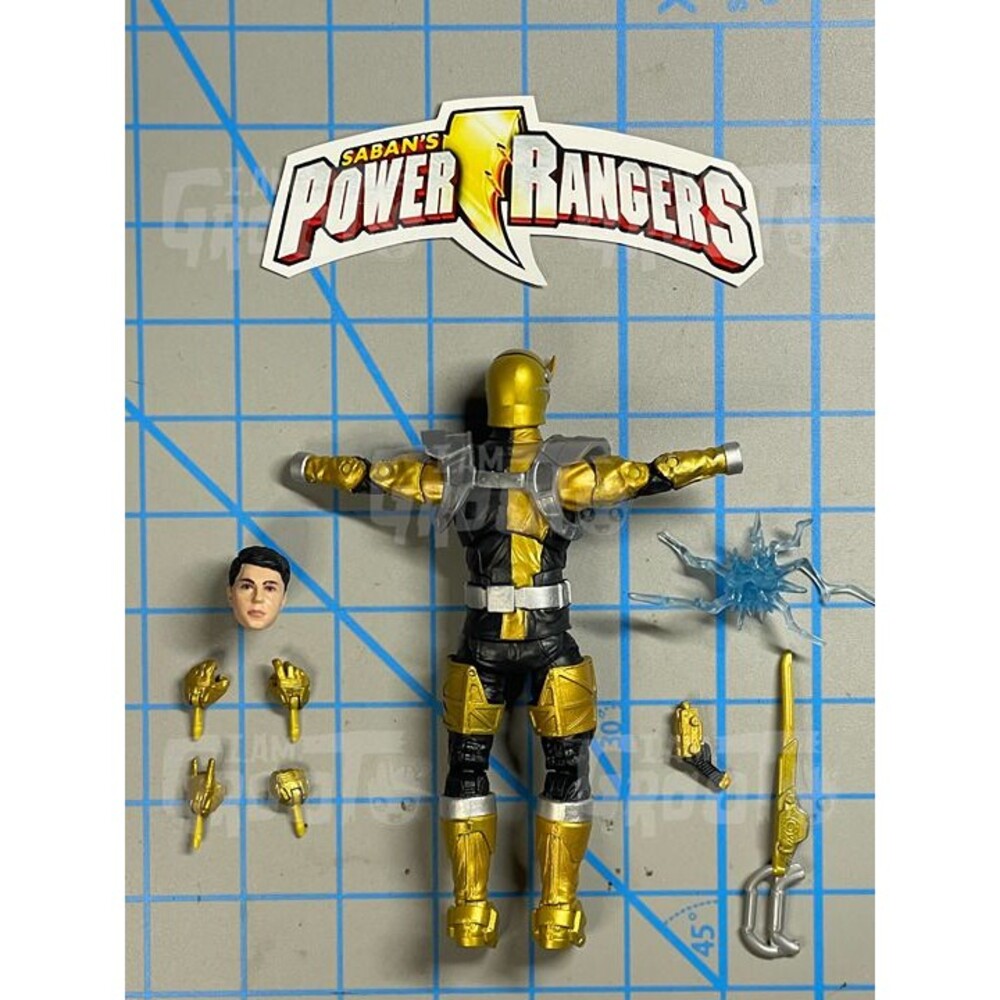 Power Rangers Lightning Collection Gold Ranger Beast Morphers Action Figure - Picture 2 of 4